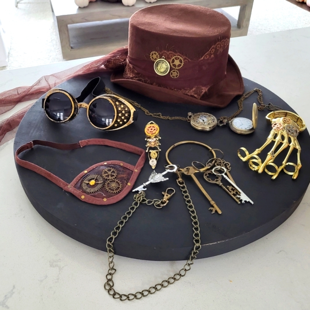 SteamPunk Costume Accessory Set